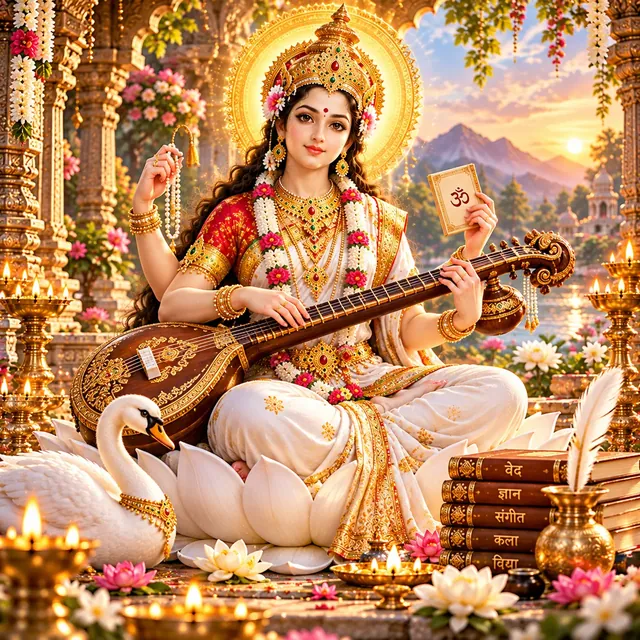माँ सरस्वती — Maa Saraswati